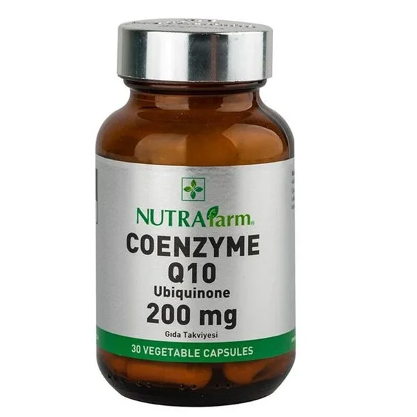 Dermoskin Nutrafarm Coenzyme Q10 200 mg 30 herbal Capsules