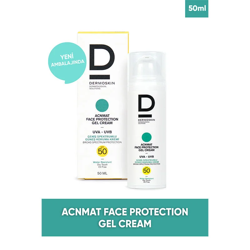 Dermoskin Acne Matte Spf50+ Sunscreen Gel Cream 50 ml