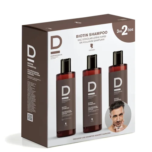 Dermoskin Biotin Shampoo für Männer 200ml