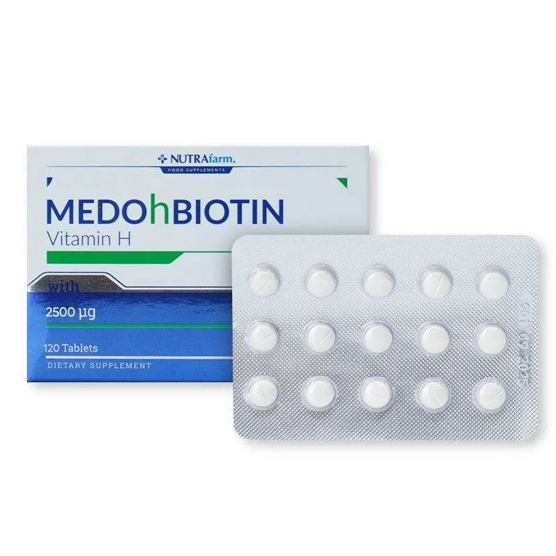 Dermoskin Medohbiotin Biotin 2.5 mg 120 tablets