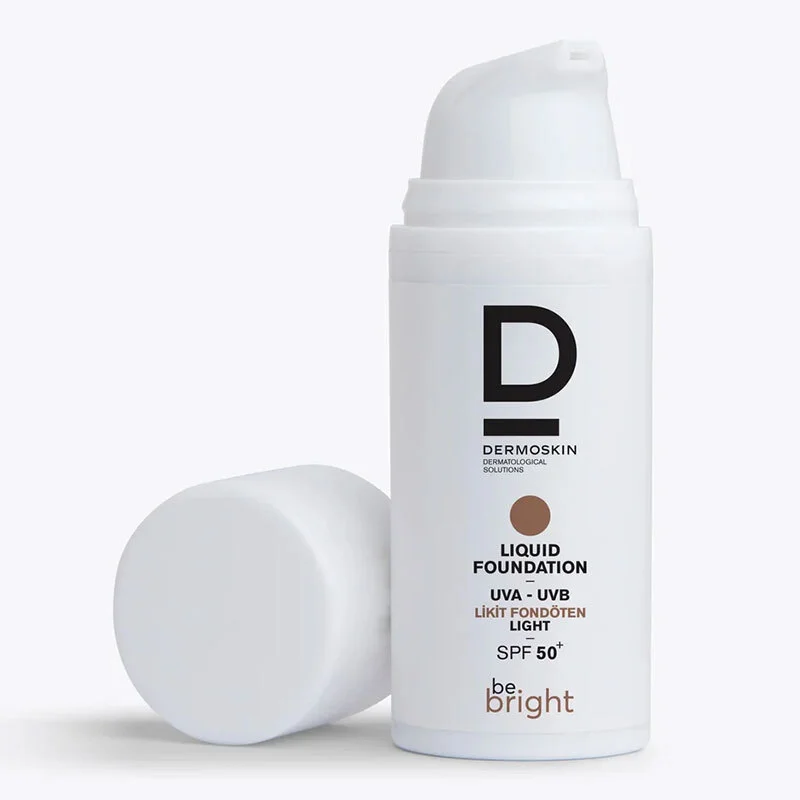 Dermoskin Be Bright Spf50+ Liquid Foundation 33 ml - Light