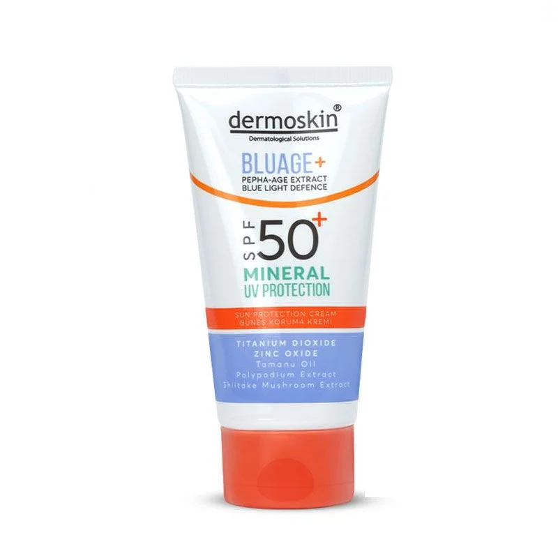 Dermoskin Bluage+ Spf50+ Mineral Filter Sun Protection Cream 50 ml