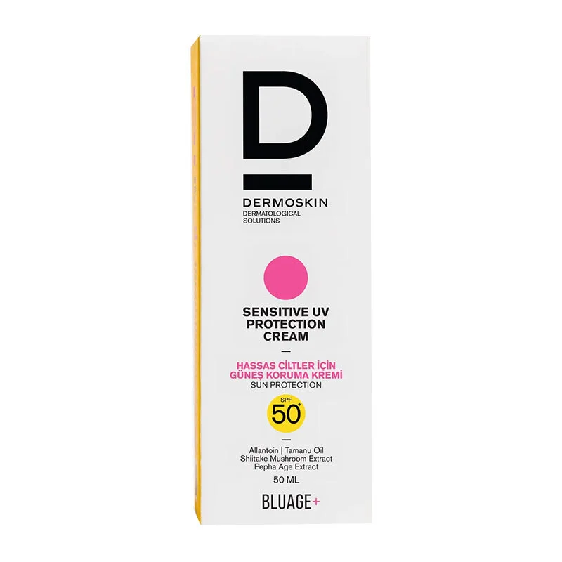 Dermoskin Bluage+ Spf50+ Sun Cream For Sensitive Skin 50 ml