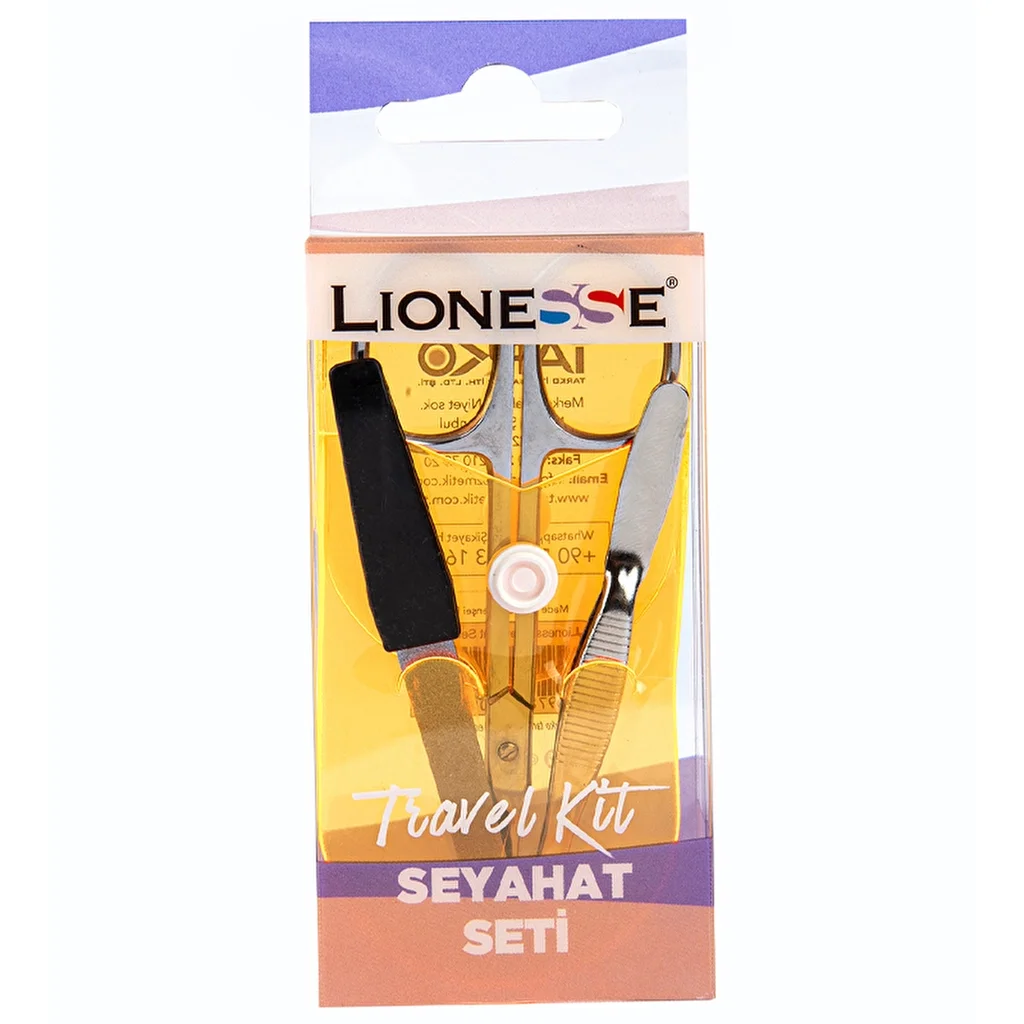 Lionesse مجموعة مانيكير صغيرة من ليونيس مع حقيبة 155