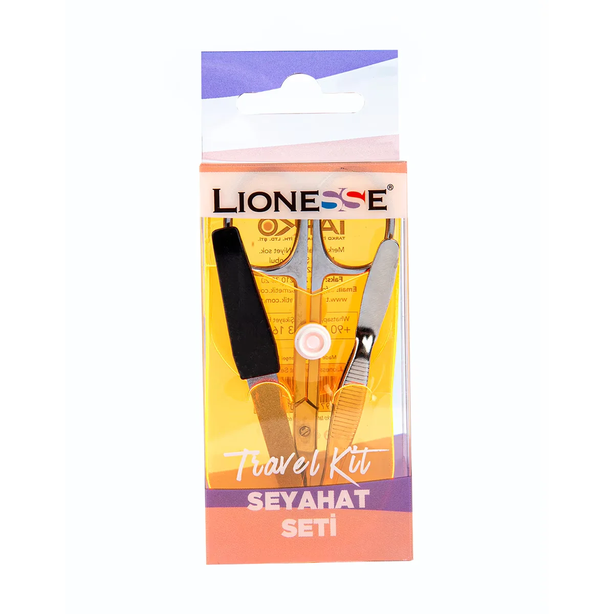Lionesse مجموعة مانيكير صغيرة من ليونيس مع حقيبة 155