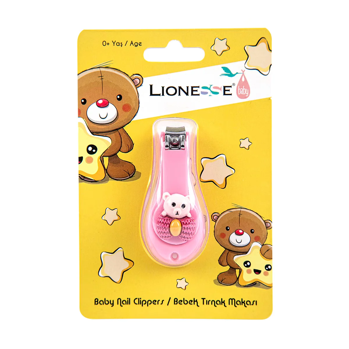 Ножницы для ногтей Lionesse Baby в форме медвежонка