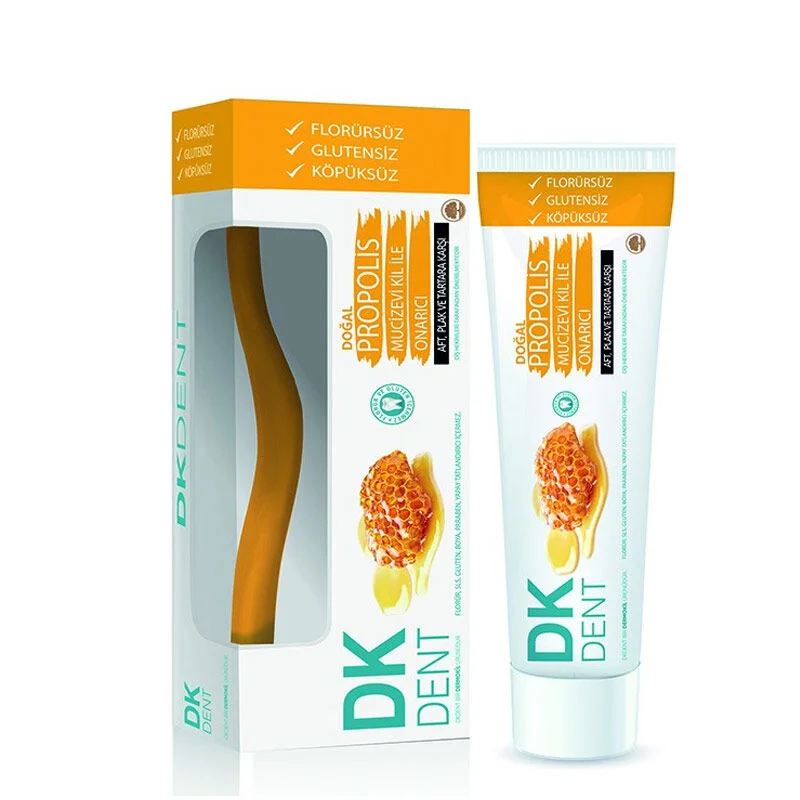 Dermokil Dk Dent Propolis Toothpaste 75 ml + Toothbrush Gift