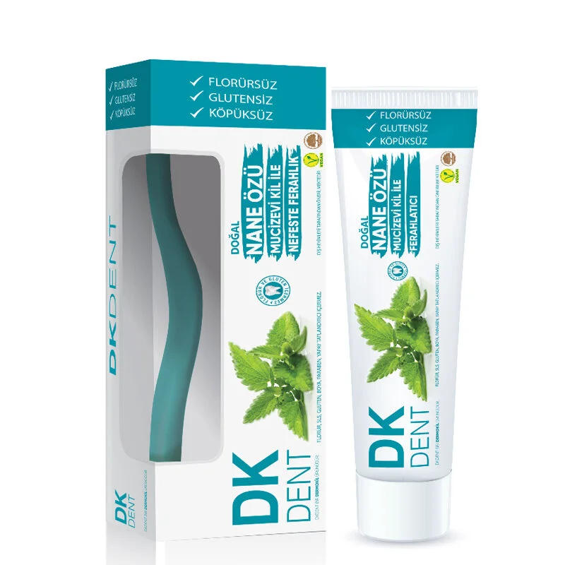 Dermokil Dk Dent Mint Extract Toothpaste 75 ml + Toothbrush Gift
