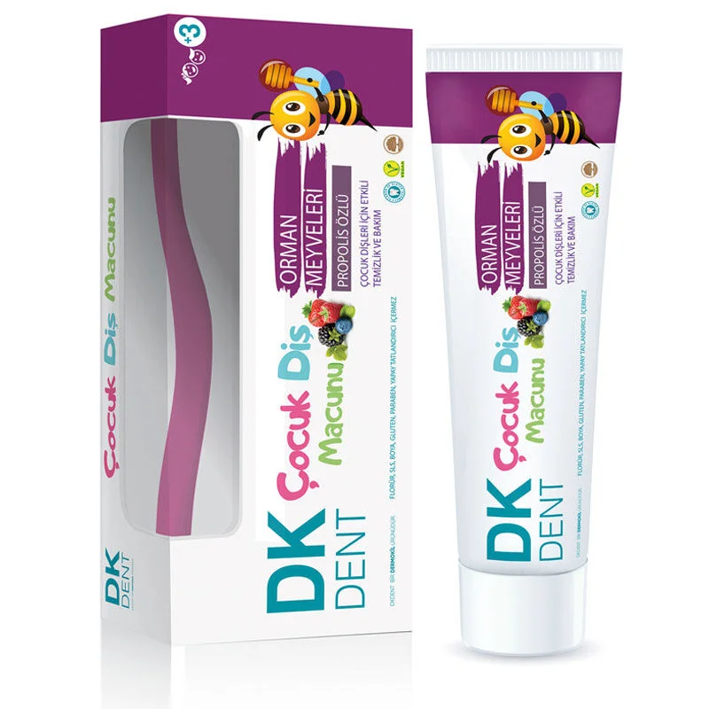 Dermokil Dk Dent Children's Toothpaste With Forest Fruits 50 ml + Toothbrush