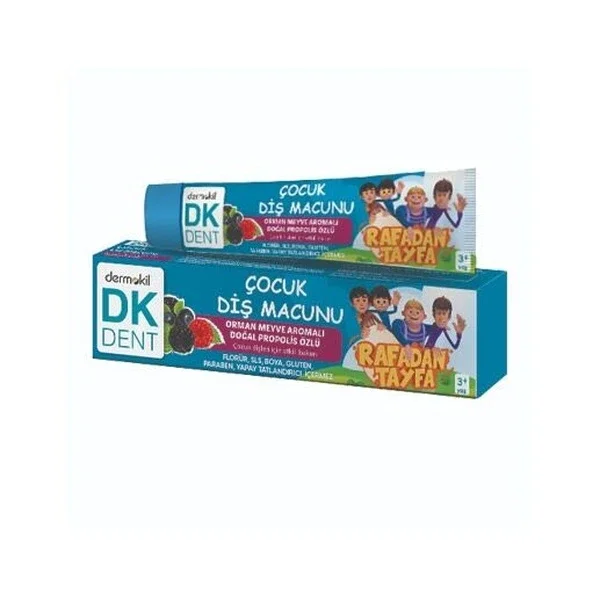 Dermokil Dk Dent Rafadan Tayfa Forest Fruit Flavored Vegan Children's Toothpaste 50 ml