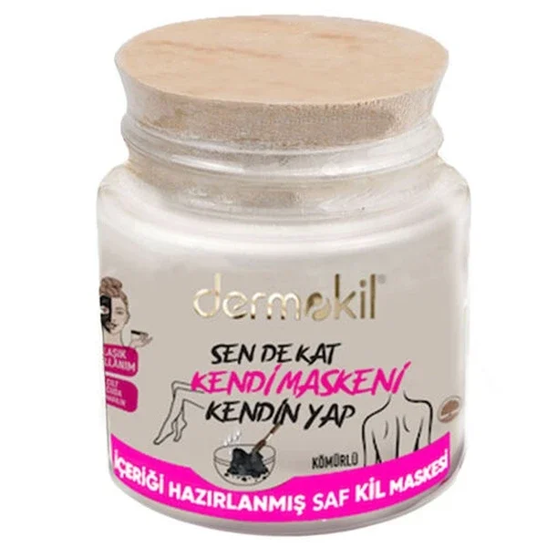 Dermokil Content Prepared Charcoal Clay Mask 220 gr