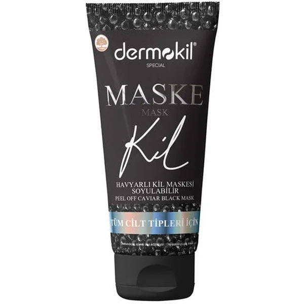 Dermokil Caviar Black Clay Peel-Off Mask 75 ml - Purify & Revive