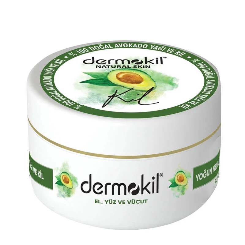 Dermokil Avocado Oil Clay Extract Moisturizing Cream 300 ml