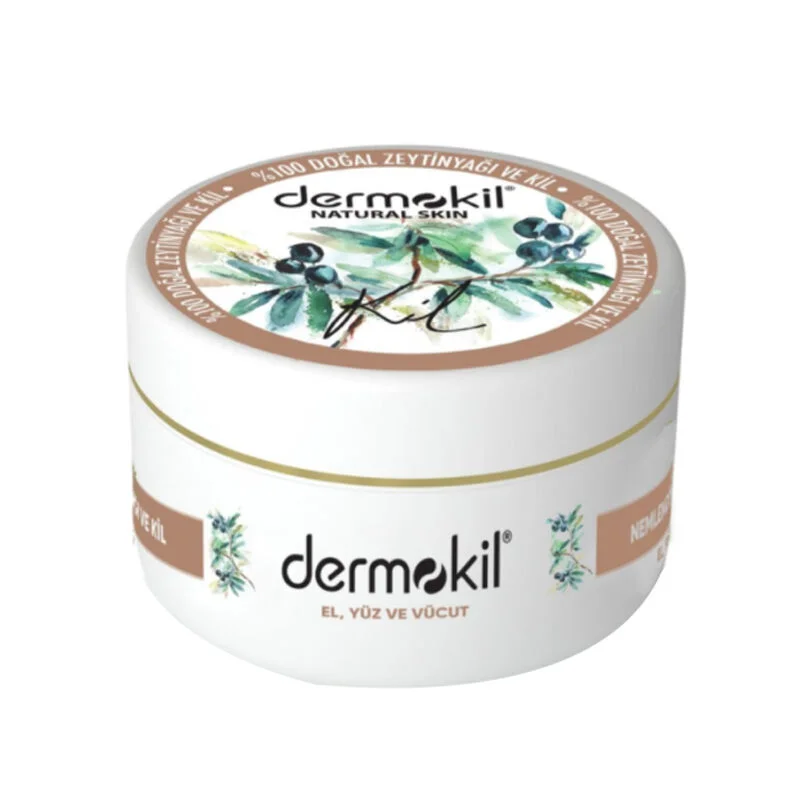 Dermokil Natural Olive Oil-clay Extract Moisturizing Cream 300 ml