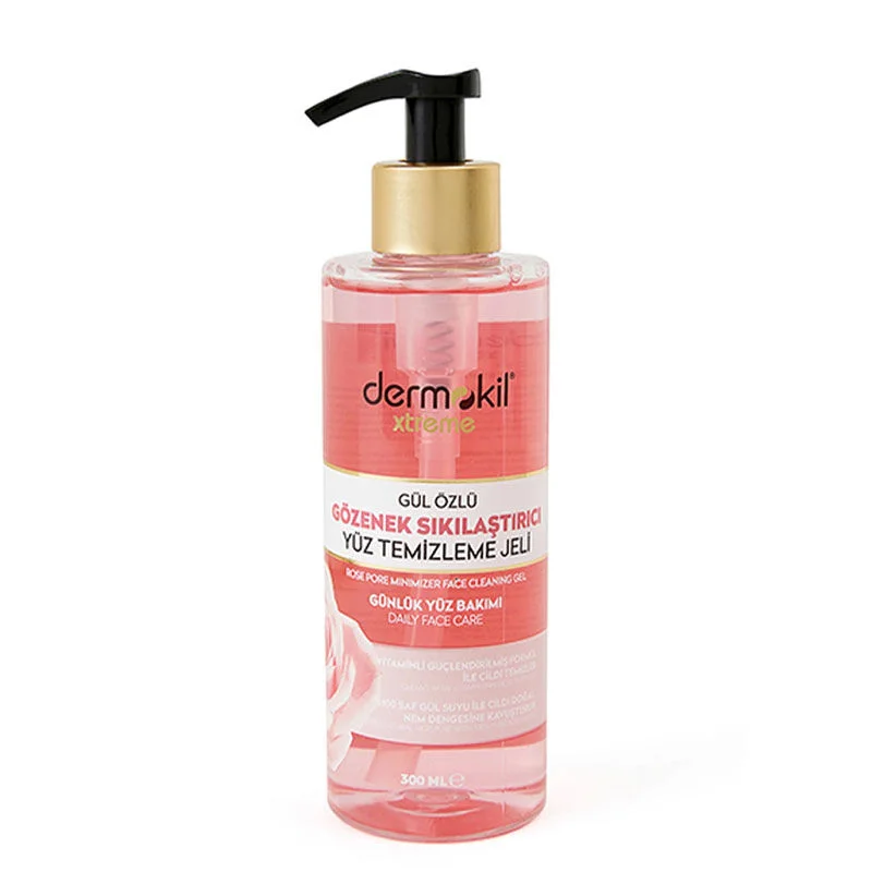 Dermokil Xtreme Rose Extract Pore Tightening Facial Cleansing Gel 300 ml