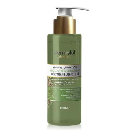 Dermokil Hemp Seed Oil Moisturizing Facial Cleansing Gel 300 ml
