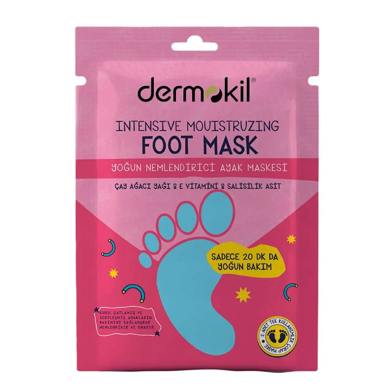Dermokil Intensive Moisturizing Foot Mask 30 ml