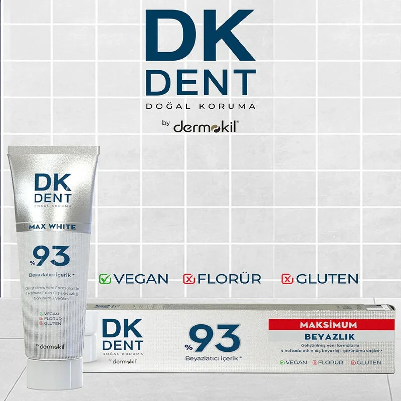 Dermokil DK Dent 93% Whitening Zahnpasta 75 ml