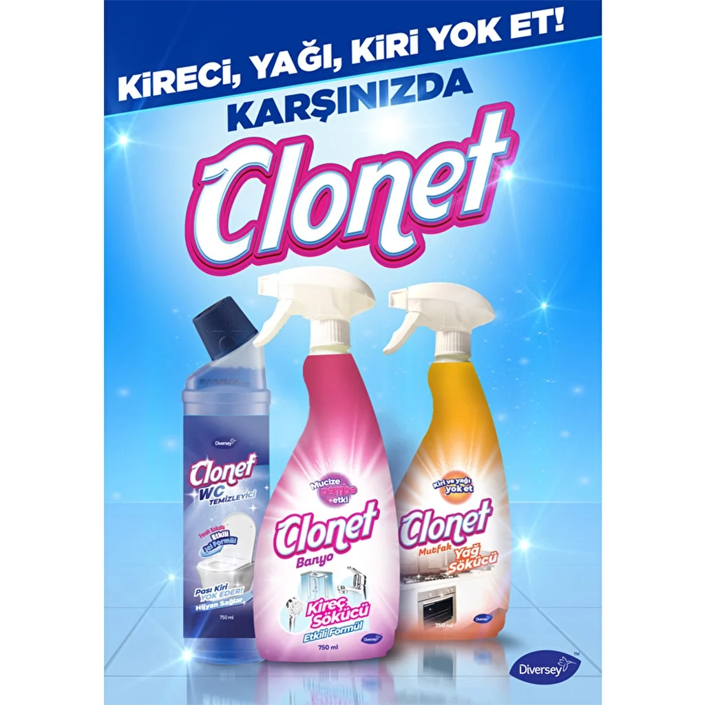 Diversey Clonet Toilet Bowl Cleaner 750 ml