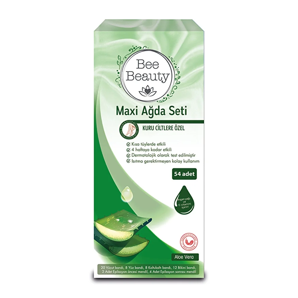 Bee Beauty Maxi Wax Set Aloe Vera 54 pcs