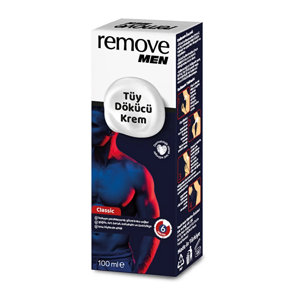 Remove Men Hair Removal Cream For Men Classic 100 ml