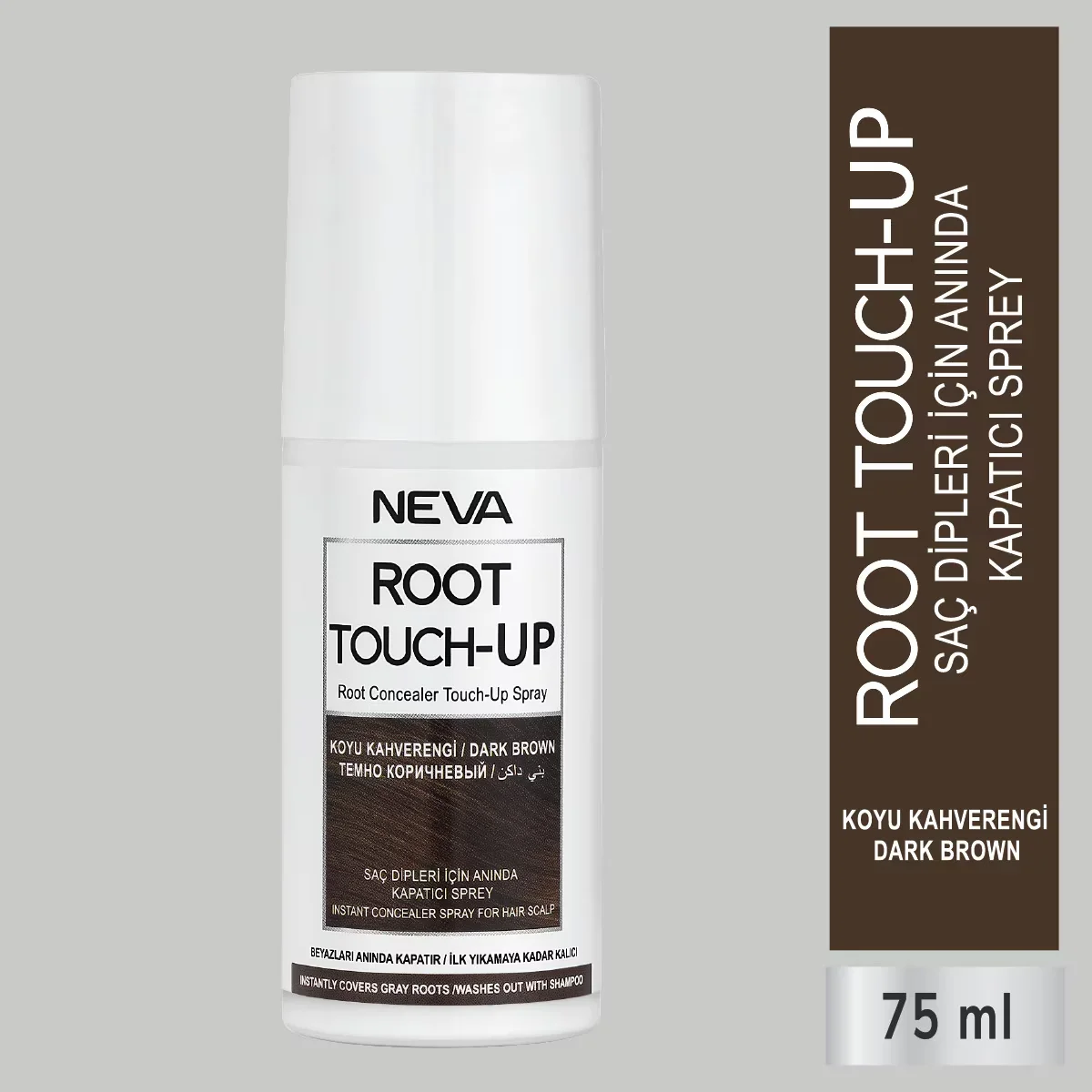 Neva Root Touch-up Concealer Spray Dark Brown 75 ml