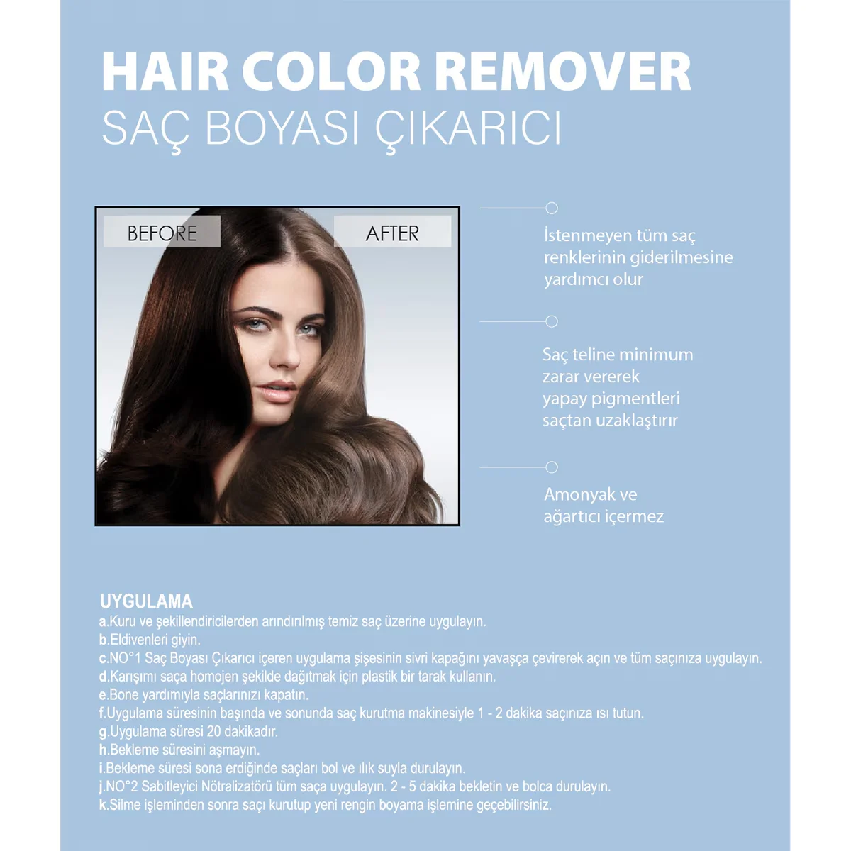 Neva Haarfärbemittelentferner - Sanfte Formel für alle Haarfarben