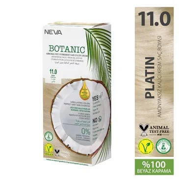 Neva Botanic Hair Dye No: 11.0 platinum Vegan Ammonia Free