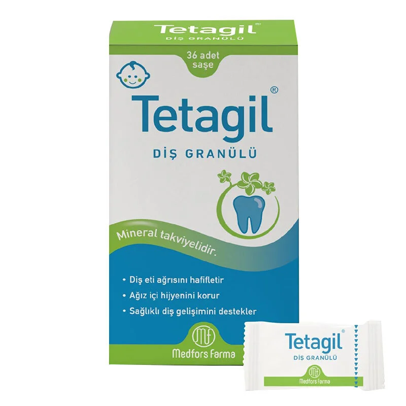 Tetagil Sweetener Dental Granules 36 sachets