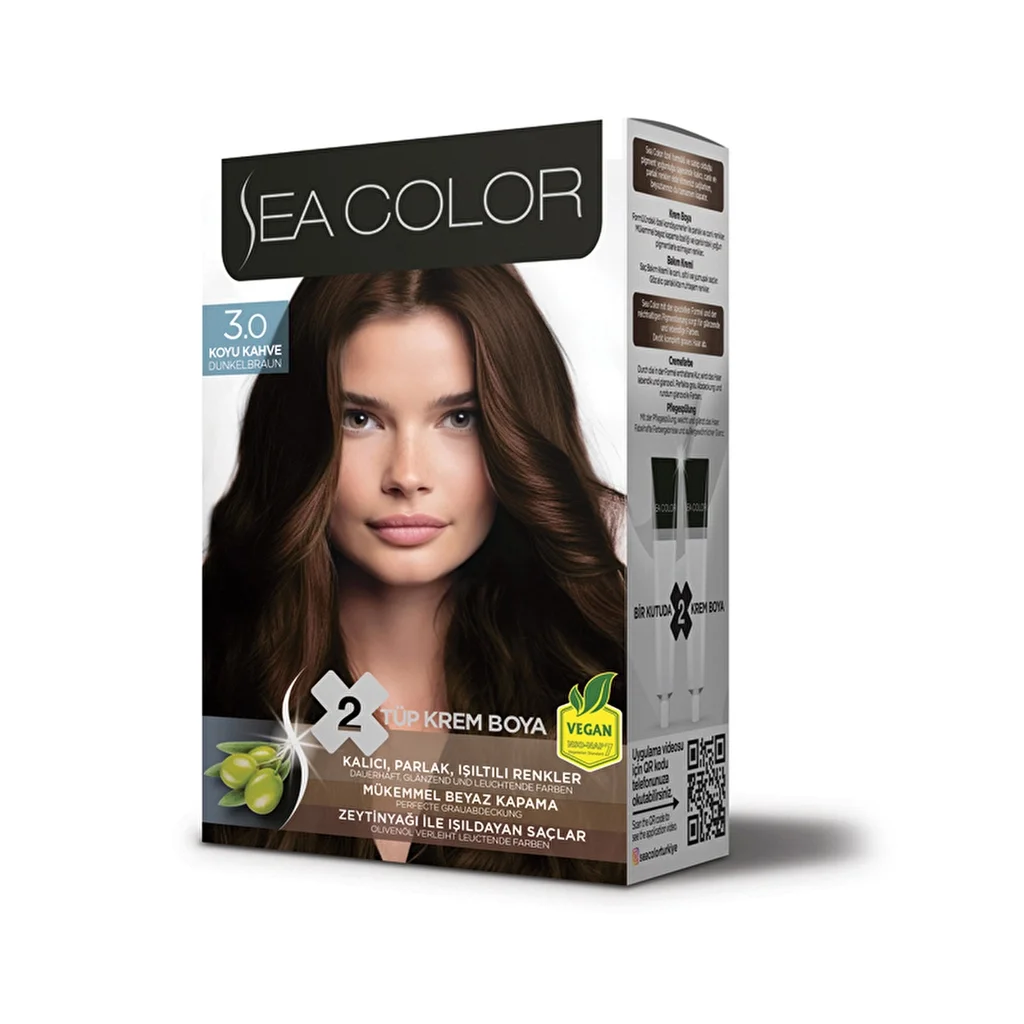 Набор красок Sea Color 3.0 темно-коричневый