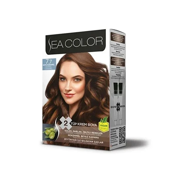 Sea Color Kit Paint 7.7 Dark Caramel 1 pcs