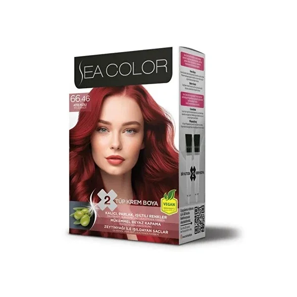 Sea Color Kit Paint 66.46 Fire Red 1 pcs