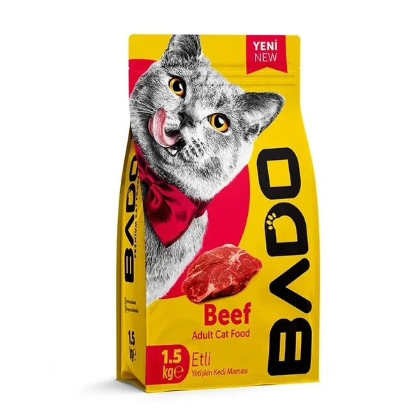 Bado Meaty Adult Cat Food 1500g - Premium Nutrition & Health