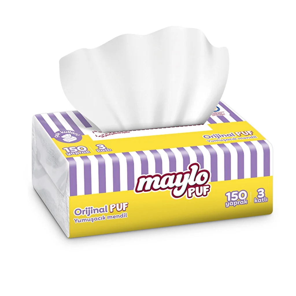 Влажные салфетки Maylo Puff 150 шт (ассорти)