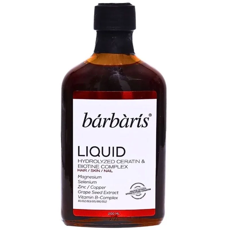 Barbaris Liquid Complex Containing Hydrolyzed Keratin And Biotin 200 ml