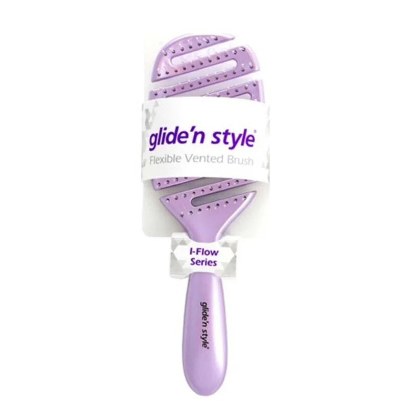 Gliden Style Elastische Kanalhaarbürste für glattes Styling
