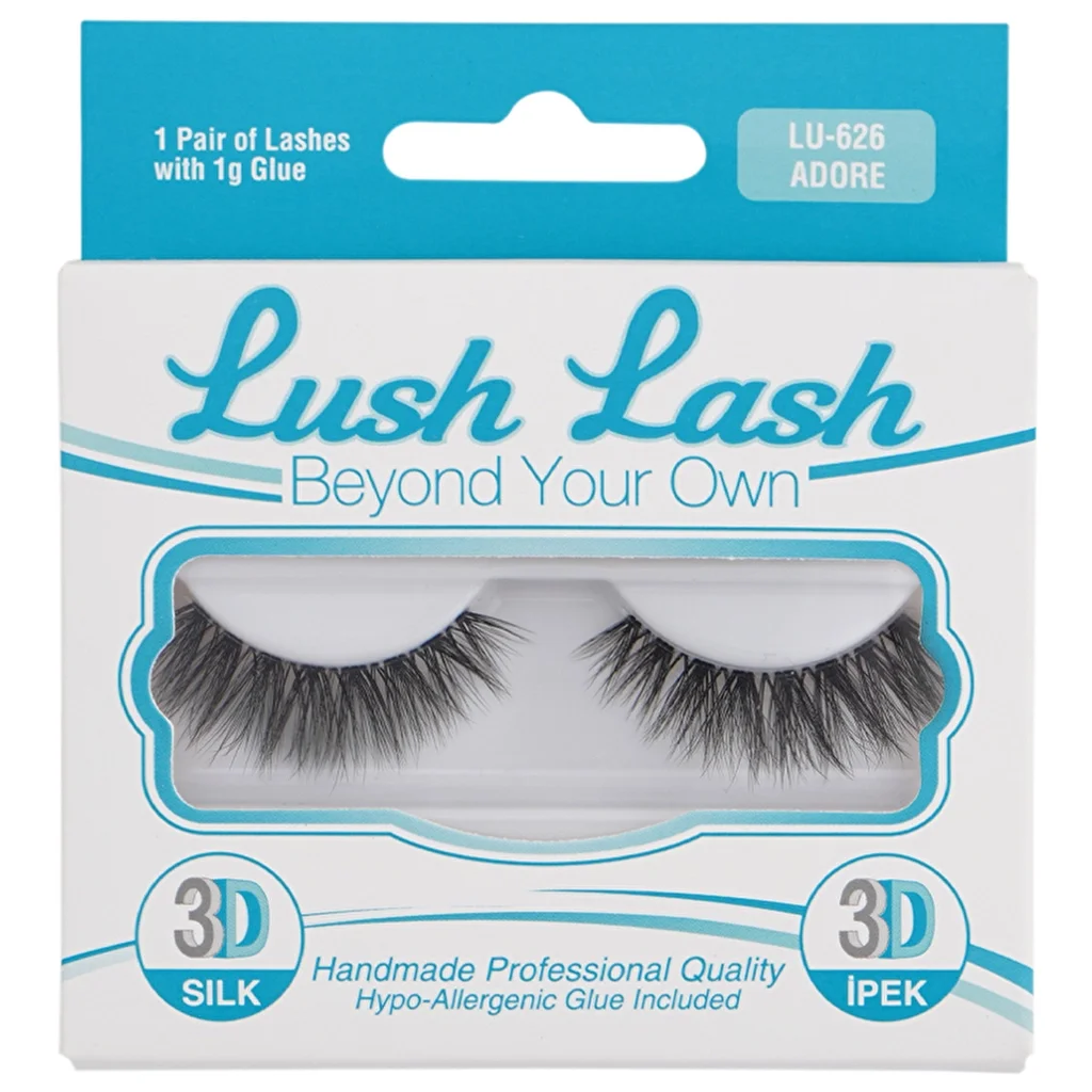 Накладные ресницы Lush Lash 3D из шелка Adore