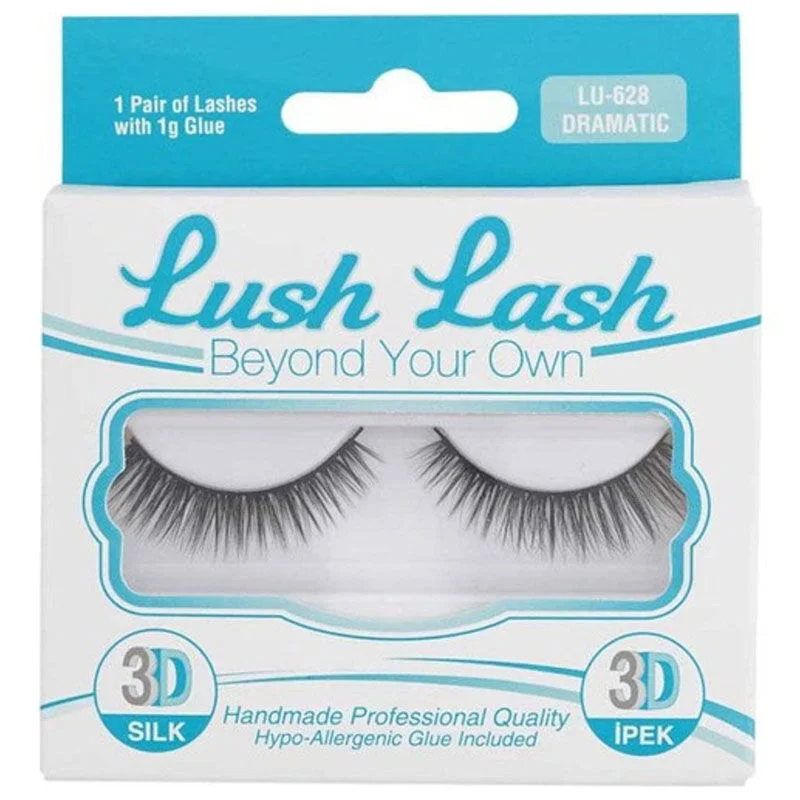 Lush Lash Silk Lash 3 D Dramatic Lu - 628