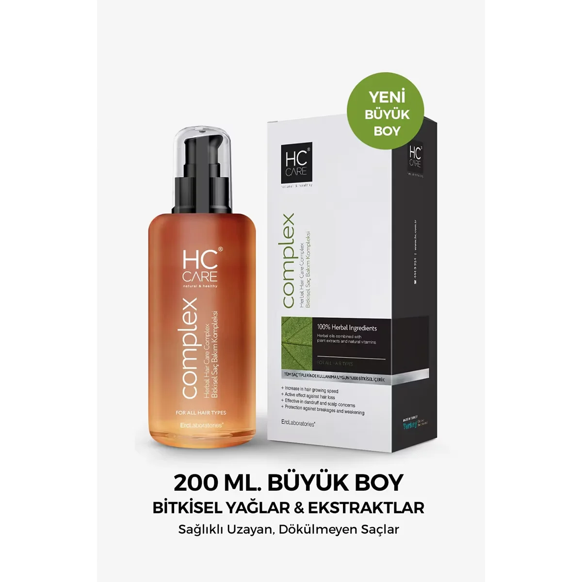 Hc Care Hair Care Oil Herbal 200 ml