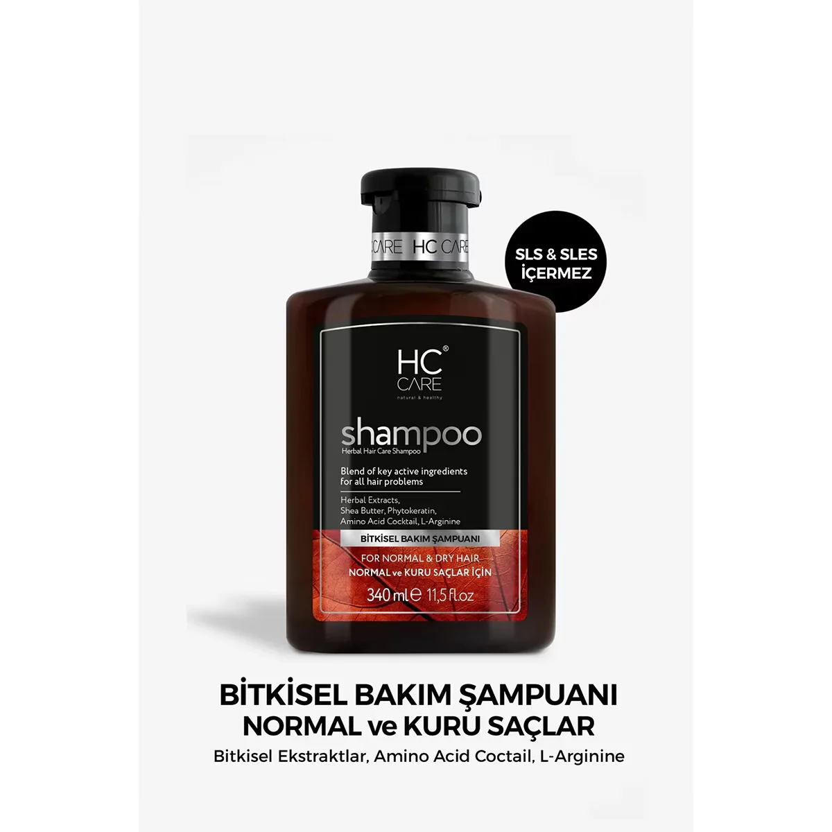Hc Care Shampoo For Normal And Dry Hair 340 ml