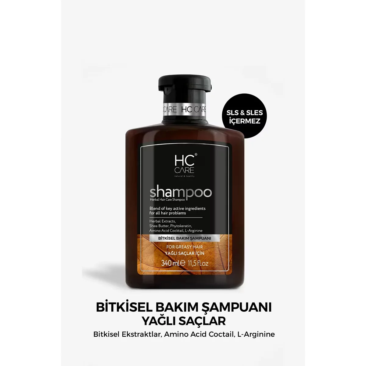 Hc Care Shampoo For Oily Hair 340 ml
