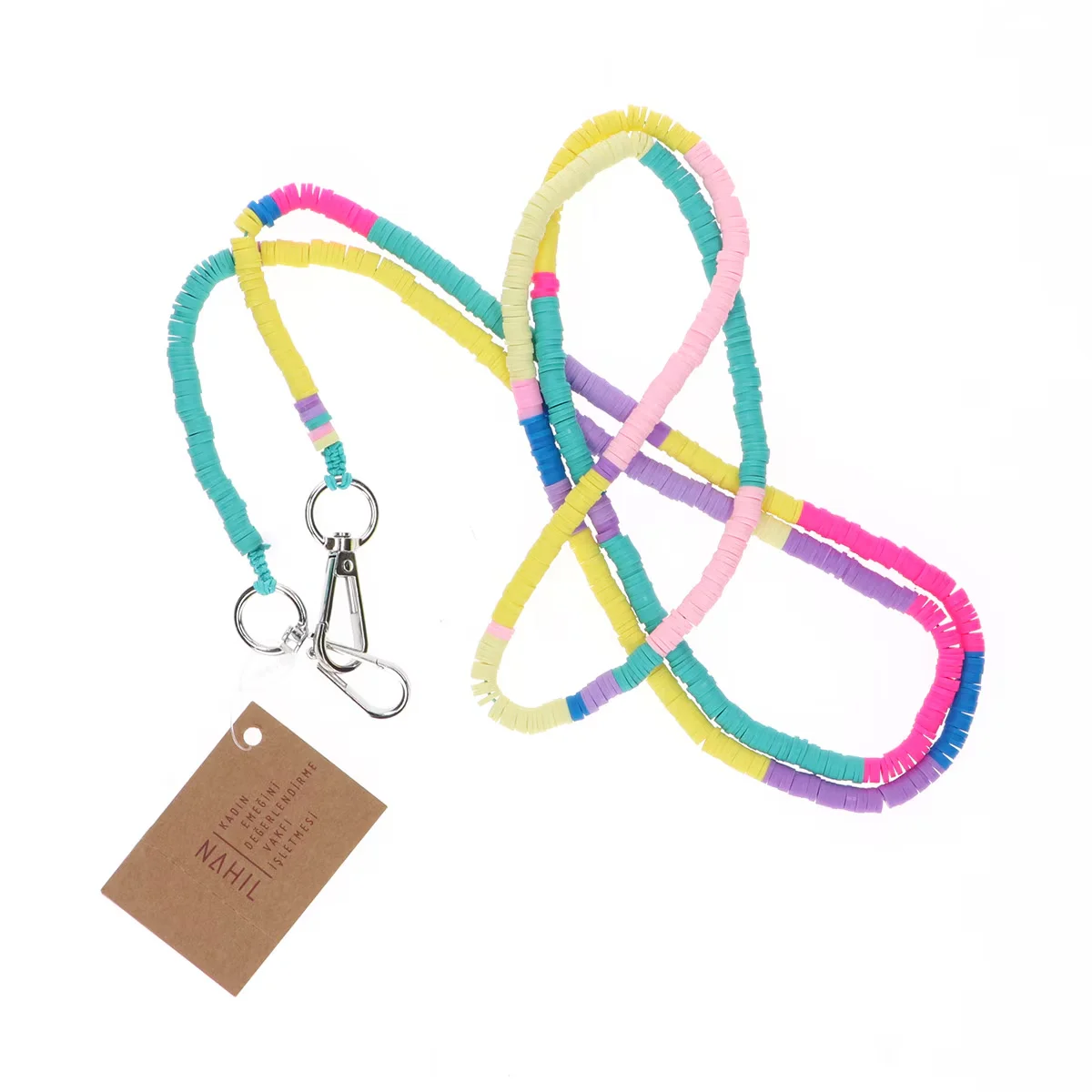 KEDV Empowerment Fimo Perlen Handyband für Frauen