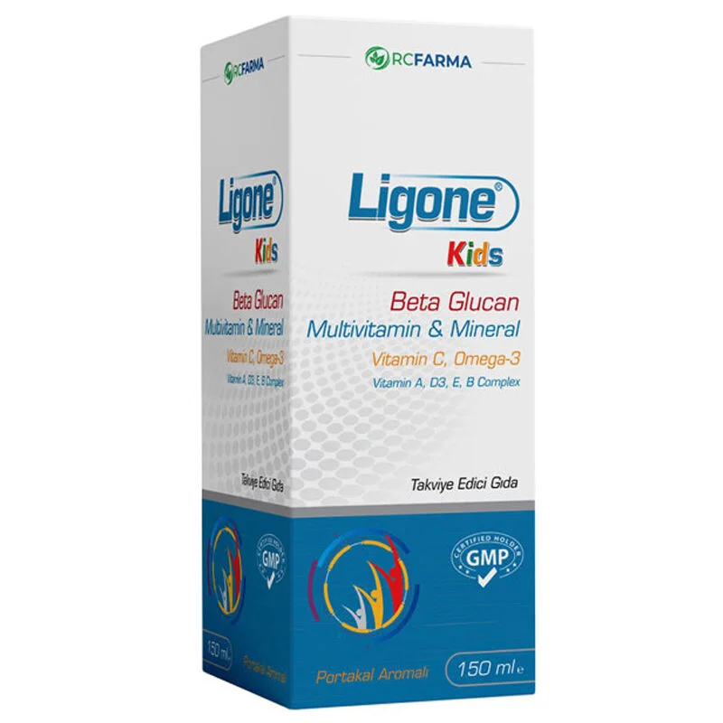 Ligone Kids Beta Glucan Multivitamin & Mineral Syrup 150 ml