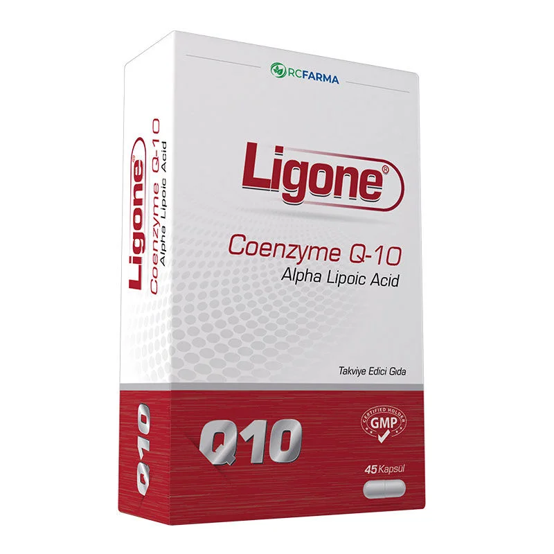 Ligone Coenzyme Q-10 alpha Lipoic Acid 45 capsules