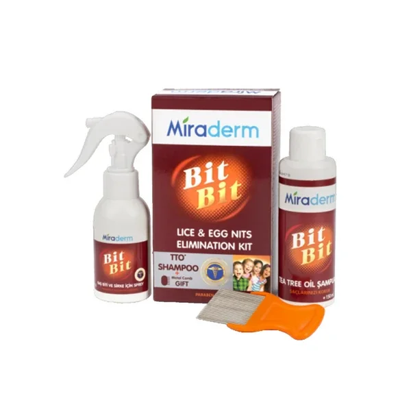 Miraderm Tea Tree Oil Shampoo 150 ml + Anti Lice And Nits Spray 100 ml