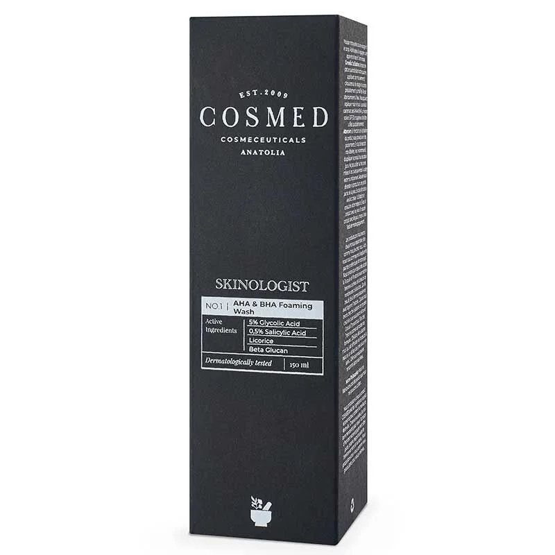 Cosmed Skinologist Aha Bha Foaming Wash 150 ml