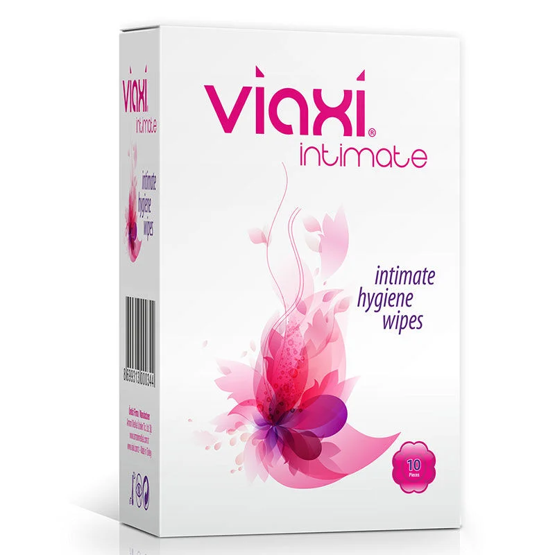 Влажные салфетки для интимной гигиены Viaxi 10 штук