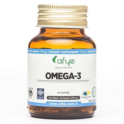 Afye Omega 3 Kapseln - Unterstützung für Herz- und Gehirngesundheit