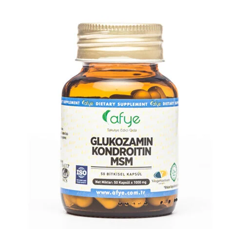 Afye Glucosamine Chondroitin Msm 1000 mg-50 capsule