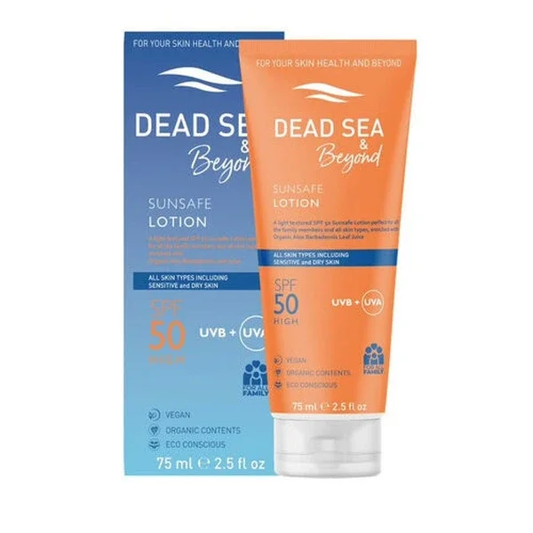Dead Sea Beyond Sunsafe SPF50+ Lotion 75ml - UV Protection